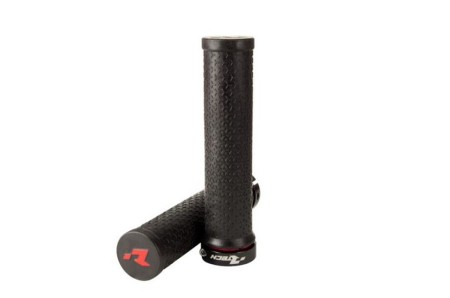 RACETECH (RTECH) MANETKI ROWEROWE R20 LOCKON Z BLOKADĄ KOLOR CZARNY