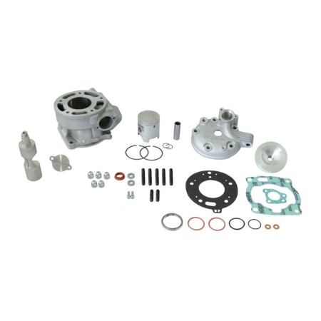 ATHENA CYLINDER KOMPLETNY YAMAHA DT 125 R/RE/X, TDR 125 ,TZR125 '91'06 Z GŁOWICĄ I ZAWOREM WYDECHOWYM NICASiL STD 56,00MM (CYLINDER,TŁOK,TOPEND,ZAWÓR WYDECHOWY,GŁOWICA) (NA ZAMÓWIENIE)