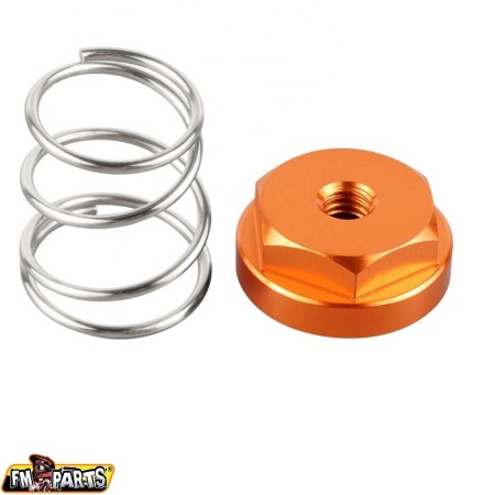 FMPARTS ZESTAW SPRĘŻYNY POWROTNEJ HAMULCA TYLNEGO KTM/HUSQVARNA/GAS GAS KOLOR POMARAŃCZOWY