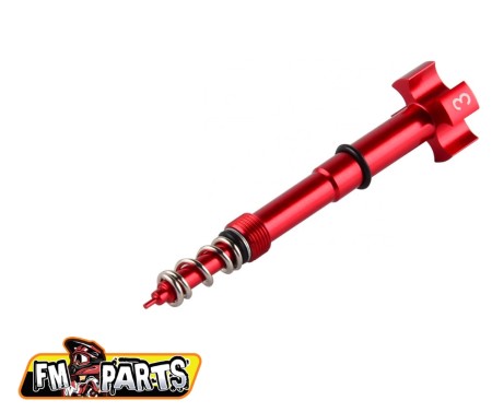 FMPARTS ŚRUBA REGULACJI SKŁADU MIESZANKI DO GAŹNIKA KEIHIN (FUEL MIXTURE SCREW) KOLOR CZERWONY