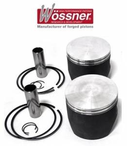 WOSSNER KOMPLET TŁOKÓW KAWASAKI (2T) SX/SC/TS/X2 650 '86'96 ( 75,88MM =STD ) ( SKUTER WODNY )(SWORZEŃ 18MM)