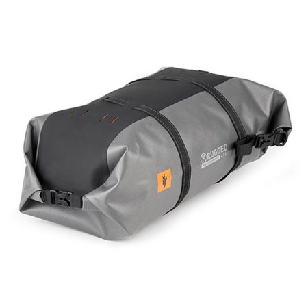 KAPPA TORBA / WAŁEK NA SIEDZENIE / BAGAŻNIK 45L 100% WODOSZCZELNA KOLOR CZARNOSREBRNY (K' RUGGED) (61X34X23CM)