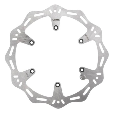 Obrazek dla: MTX PARTS TARCZA HAMULCOWA HORNET PRZÓD KTM SX / SXF / EXC / EXCF / XC / XCF / XCFW 125530 '90'25, HUSABERG, HUSQVARNA '14'25, GAS GAS '21'25 WAVE ( Z MAGNESEM ) (260X126X3MM) (6X6,2MM)