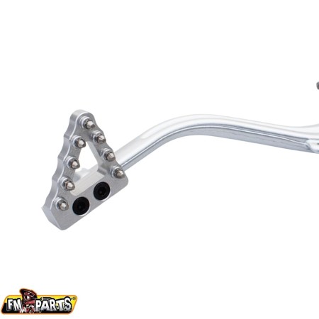 FMPARTS STOPKA DŹWIGNI HAMULCA TYLNEGO (SZEROKA) SHERCO SE/SEF '13'24 KOLOR SREBRNY