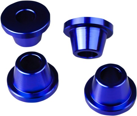 SCAR RACING RUBBER KILLERS TULEJKI MONTAŻOWE MOCOWAŃ KIEROWNICY DO PÓŁEK YAMAHA YZ 250F '14'25, YZ 450F '14'25, YZ 250FX '15'25, YZ 450FX '16'25, WR 250F '15'25, WR 450F '16'25, FANTIC XXF 250 / 450 '22'25, XEF 250 / 450 '22'25 KOLOR NIEBIESKI