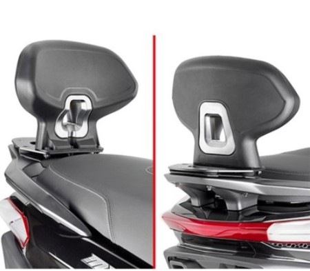 KAPPA OPARCIE PASAŻERA PIAGGIO MP3 HPE 400, MP3 400 SPORT, MP3 530 EXCLUSIVE '22,