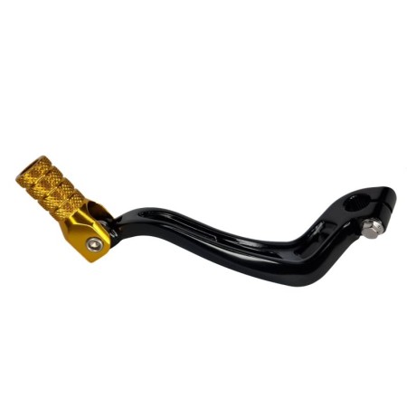 ACCEL DŹWIGNIA ZMIANY BIEGÓW BETA RR 125/250/300/350/390/430/498 '13'24 ALUMINIOWA KOLOR CZARNY, KOŃCÓWKA ZŁOTA
