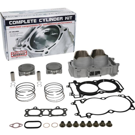 CYLINDER WORKS CYLINDER KOMPLETNY POLARIS ACE 900XC '1719, RANGER 900XP/CREW '1719, RZR 900 '1723 STANDARD (93,00 MM) (2X TŁOK 24398, CYLINDER, TOPEND)