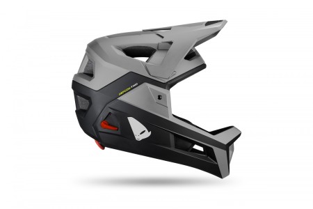 UFO KASK ROWEROWY MTB / EBIKE DEFCONTWO Z WYPINANĄ SZCZĘKĄ KOLOR SZARY/CZARNY ROZMIAR XS/S/M  KOLEKCJA 2024