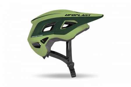 UFO KASK ROWEROWY MTB / EBIKE DEFCONTHREE KOLOR ZIELONY/KHAKI ROZMIAR XS/S/M  KOLEKCJA 2024