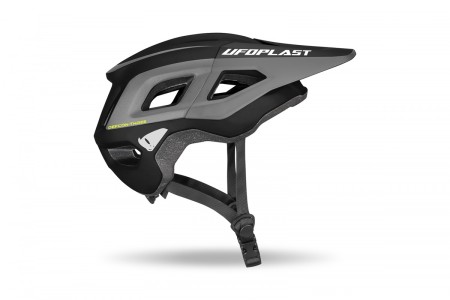 UFO KASK ROWEROWY MTB / EBIKE DEFCONTHREE KOLOR CZARNY/SZARY ROZMIAR XS/S/M  KOLEKCJA 2024