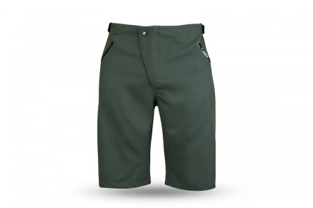 UFO SPODENKI ROWEROWE MTB / EBIKE TERRAIN SV1 PANTS MADE IN ITALY (KRÓTKIE) KOLOR ZIELONY/OLIWKOWY ROZMIAR M/50/32  KOLEKCJA 2024
