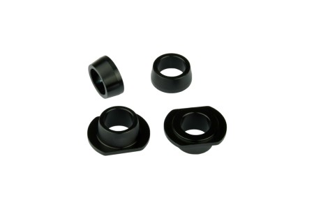 SCAR RACING RUBBER KILLERS TULEJKI MONTAŻOWE MOCOWAŃ KIEROWNICY DO PÓŁEK KTM 125  450 SX / SXF '23'25, 125  450 XC / XCF '23'25, 300 EXC '24'25, 350 EXCF '24'25, 450 EXCF '24'25. 500 EXCF '24'25 125 XCW '25, 250  500 XWF '24'25 KOLOR CZARNY