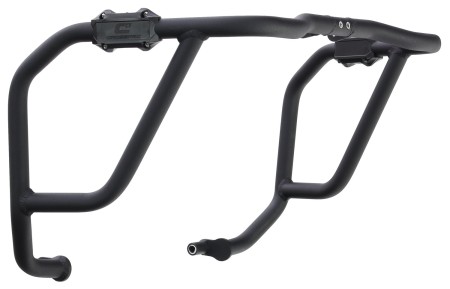 CROSSPRO GMOLE ALUMINIOWE OSŁONY SILNIKA I CHŁODNIC HUSQVARNA NORDEN 901 '22'23, NORDEN 901 EXPEDITION '23 KOLOR CZARNY