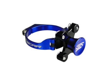 SCAR RACING BLOKADA AMORTYZATORÓW (LAUNCH CONTROL, DO STARTU) PASUJE DO WP KTM HUSQVARNA SX 250/450, SXF 250/450 KOLOR NIEBIESKI