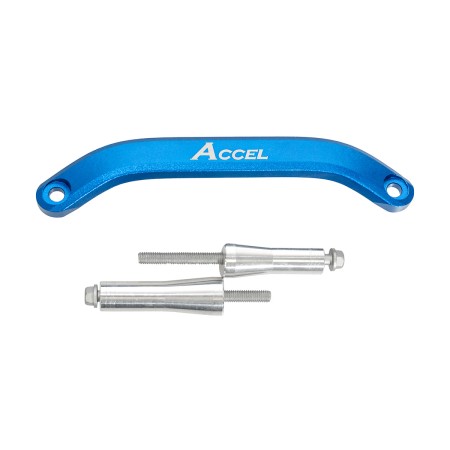 ACCEL RĄCZKA ALUMINIOWA (UCHWYT) DO PODNOSZENIA MOTOCYKLA KTM SX / SXF / XC / EXC / EXCW / XCW 125 / 250 / 300 / 350 / 450 / 450 / 500 '19'23, HUSQVARNA TC / TE / TX / FC / FE / FX 125 / 150 / 250 / 300 / 350 / 450 / 500 '19'22, GAS GAS MC /