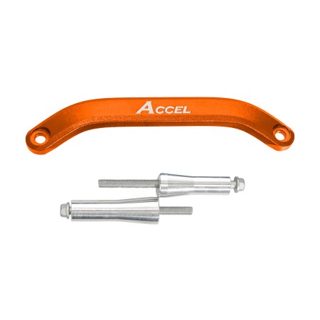 ACCEL RĄCZKA ALUMINIOWA (UCHWYT) DO PODNOSZENIA MOTOCYKLA KTM SX / SXF / XC / EXC / EXCW / XCW 125 / 250 / 300 / 350 / 450 / 450 / 500 '19'23, HUSQVARNA TC / TE / TX / FC / FE / FX 125 / 150 / 250 / 300 / 350 / 450 / 500 '19'22, GAS GAS MC /