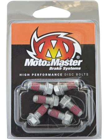 MOTOMASTER ŚRUBY DO TARCZY HAMULCOWE TYLNEJ / PRZEDNIEJ M6 X 13MM (6SZTUK) KTM/HUSQVARNA/BETA/GASGAS (PATRZ OPIS TOWARU)