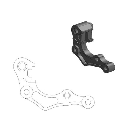MOTOMASTER ADAPTER DO TARCZY PRZÓD / PRZEDNIEJ 270MM (DO ZACISKU OEM) HONDA CRF 250R/RX '19 , CRF 450R/RX '19