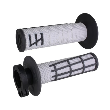 ODI MANETKI OFF ROAD EMIG 2.0 V2 LOCKON GRIP KOLOR BIAŁY GRAFITOWY