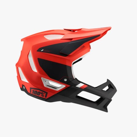 100 PROCENT MTB KASK ROWEROWY TRAJECTA RED FLUO/BLACK KOLOR CZERWONY FLUO/CZARNY ROZMIAR S (5256 CM)