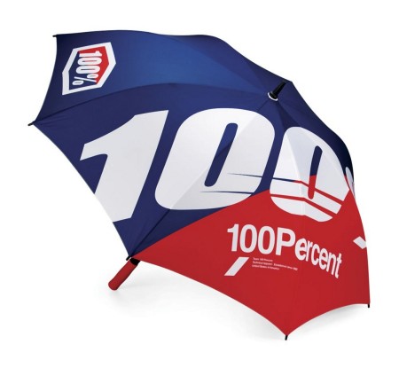 100 PROCENT OFFICIAL UMBRELLA BLUE/RED  PARASOLKA KOLOR CZERWONY/NIEBIESKI/BIAŁY