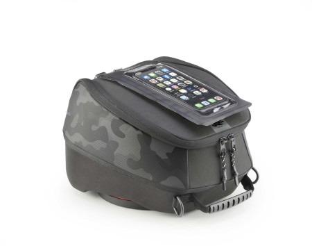 KAPPA TORBA (TANKBAG) NA ZBIORNIK DO MOCOWANIA TANKLOCK K'DRIFTER 9L (WYS. 18CM X SZER. 22CM X DŁ. 34CM) KOLOR CZARNY