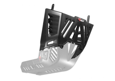 RACETECH (RTECH) 2024/07 OSŁONA SILNIKA Z TECHNOPOLIMERU (GÓRNA) T7 REVOLUTION YAMAHA TENERE 700 '19'24 KOLOR CZARNY
