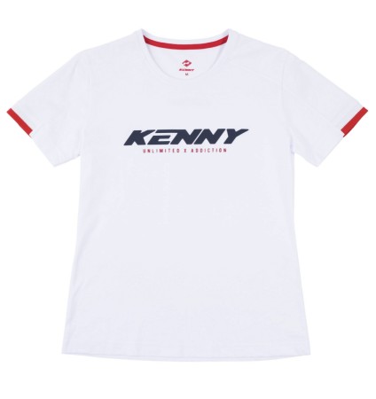 KENNY RACING KOSZULKA DAMSKA TSHIRT MODEL DREAM KOLOR BIAŁY ROZMIAR S