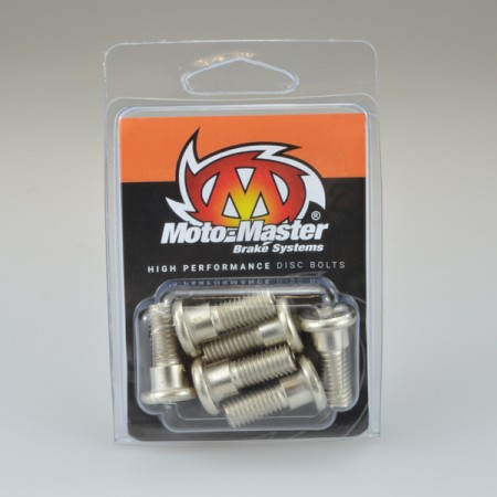MOTOMASTER ŚRUBY DO TARCZY HAMULCOWE TYLNEJ M8 x 22 (6 SZTUK) HONDA CR / XR (PATRZ OPIS TOWARU)