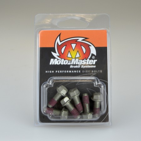 MOTOMASTER ŚRUBY DO TARCZY HAMULCOWE TYLNEJ / PRZEDNIEJ M6 x 16 (6 SZTUK) GASGAS / HONDA / HUSABERG / KTM / TM RACING (PATRZ OPIS TOWARU)