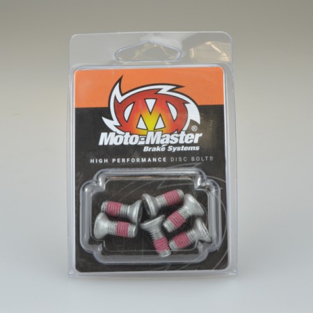 MOTOMASTER ŚRUBY DO TARCZY HAMULCOWE TYLNEJ / PRZEDNIEJ M6 x 12 (6 SZTUK) FANTIC / HUSQVARNA/ KAWASAKI / SUZUKI / SWM / YAMAHA (PATRZ OPIS TOWARU)