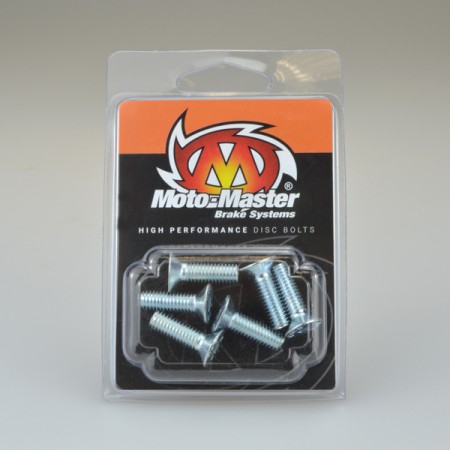 MOTOMASTER ŚRUBY DO TARCZY HAMULCOWE TYLNEJ / PRZEDNIEJ M6 x 20 (6 SZTUK) KAWASAKI / SUZUKI / YAMAHA (PATRZ OPIS TOWARU)