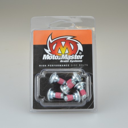 MOTOMASTER ŚRUBY DO TARCZY HAMULCOWE TYLNEJ / PRZEDNIEJ M6 x 13 (6 SZTUK) KAWASAKI / SUZUKI (PATRZ OPIS TOWARU)