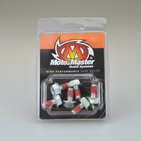 MOTOMASTER ŚRUBY DO TARCZY HAMULCOWE TYLNEJ / PRZEDNIEJ M6 x 12 (6 SZTUK) TM RACING / YAMAHA (PATRZ OPIS TOWARU)