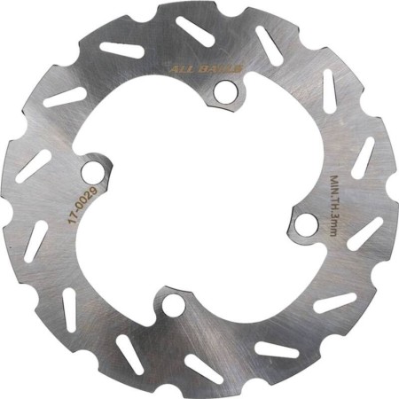 ALL BALLS 2024/09 TARCZA HAMULCOWA TYŁ YAMAHA YXR 700 RHINO FI '08'13 VIKING 700 '14'16 (184X86X3,5MM) (4X10,5MM)