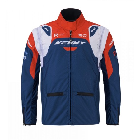 KENNY RACING KURTKA ADVENTURE/ENDURO MODEL ADVENTURE ORANGE/NAVY KOLOR NIEBIESKI/POMARAŃCZOWY/BIAŁY ROZMIAR M