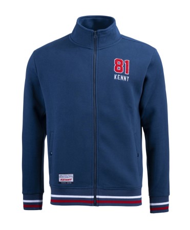 KENNY RACING BLUZA MODEL ACADEMY CARDIGAN KOLOR NIEBIESKI ROZMIAR XXL