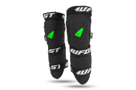 UFO 2024/09 NAKOLANNIKI OCHRANIACZE KOLAN ROWEROWE MTB / EBIKE JACKAL KOLOR CZARNY ROZMIAR L/XL  KOLEKCJA 2025