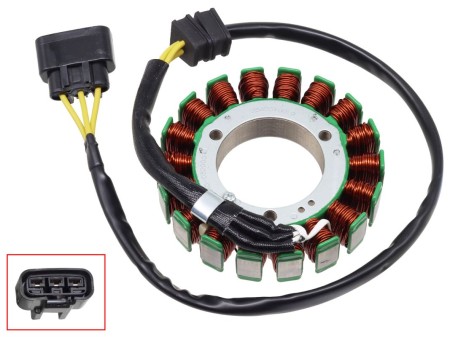 BRONCO 2024/10 UZWOJENIE ALTERNATORA STATOR CF MOTO CFORCE 500 HO '15'16 (OEM: 0GR0032000)