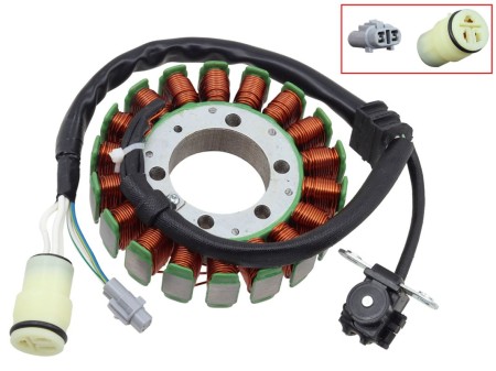 BRONCO 2024/10 UZWOJENIE ALTERNATORA STATOR YAMAHA YFM 700 R RAPTOR '06'20 (OEM: 1S38141000)
