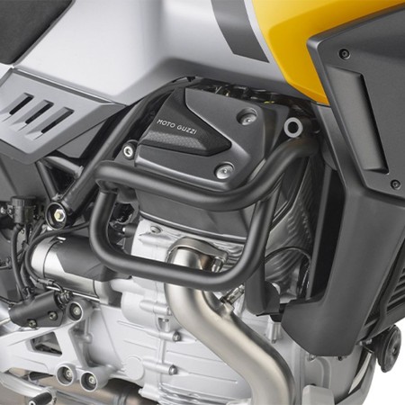 KAPPA 2025/04 GMOLE OSŁONY SILNIKA MOTO GUZZI STELVIO 1000 '24, CZARNE