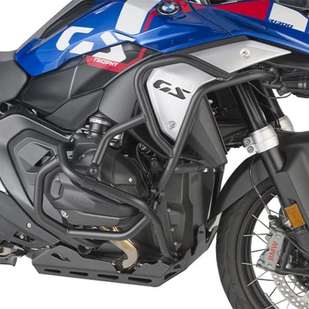 KAPPA GMOLE OSŁONY SILNIKA (GÓRNE) BMW R 1300 GS '24, CZARNE  MONTAŻ TYLKO Z DOLNYMI GMOLAMI KN5143
