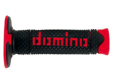 Manetki Domino A260 czarno czerwone CROSS ENDURO