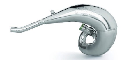 OXA FACTORY 2024/11 DYFUZOR (TUBA REZONANSOWA) FRONT EXHAUST PIPE CHROME SHERCO SE / SER 250 / 300 '25