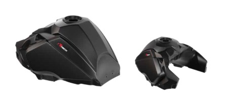 RACETECH (RTECH) 2024/12 ZBIORNIK BAK PALIWA 23L YAMAHA T7 TENERE 700 '19'24 KOLOR CZARNY