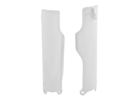 RACETECH (RTECH) OSŁONY TELESKOPÓW HONDA CR 125/250/500 9007, CRF 250R 0418, 250X 0419, CRF 450R/RX 0218, 450X 0517 KOLOR BIAŁY (HO03672041)  WYPRZEDAŻ