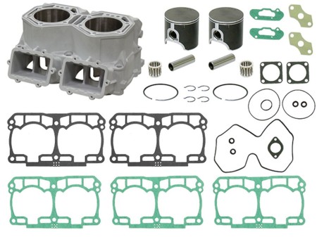 SPI SNOW CYLINDER KOMPLETNY (2 X TŁOK, 2 X ŁOŻYSKO GŁÓWKI KORBOWODU, USZCZELKI TOPEND) SKI DOO EXPEDITION 800 R '1620, FREERIDE 800 R '1217, GSX 800 R '0715, MXZ 800 '0817, RENEGADE 800 R '1019, SUMMIT 800 R '0717 (SKUTER ŚNIEŻNY)
