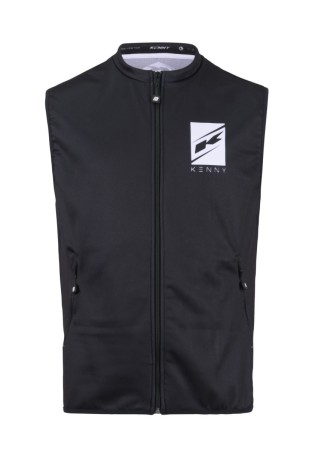 KENNY RACING KAMIZELKA KOLOR CZARNY/BIAŁY ROZMIAR XL