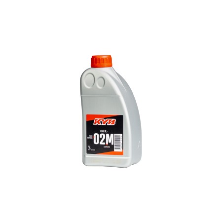 KYB (KAYABA) OLEJ DO TELESKOPÓW / AMORTYZATORÓW / ZAWIESZENIA KYB 02M OIL  FORK FRONT, KHL1511, SAE 5W, 1L KYB FF OIL 02M (AKC)